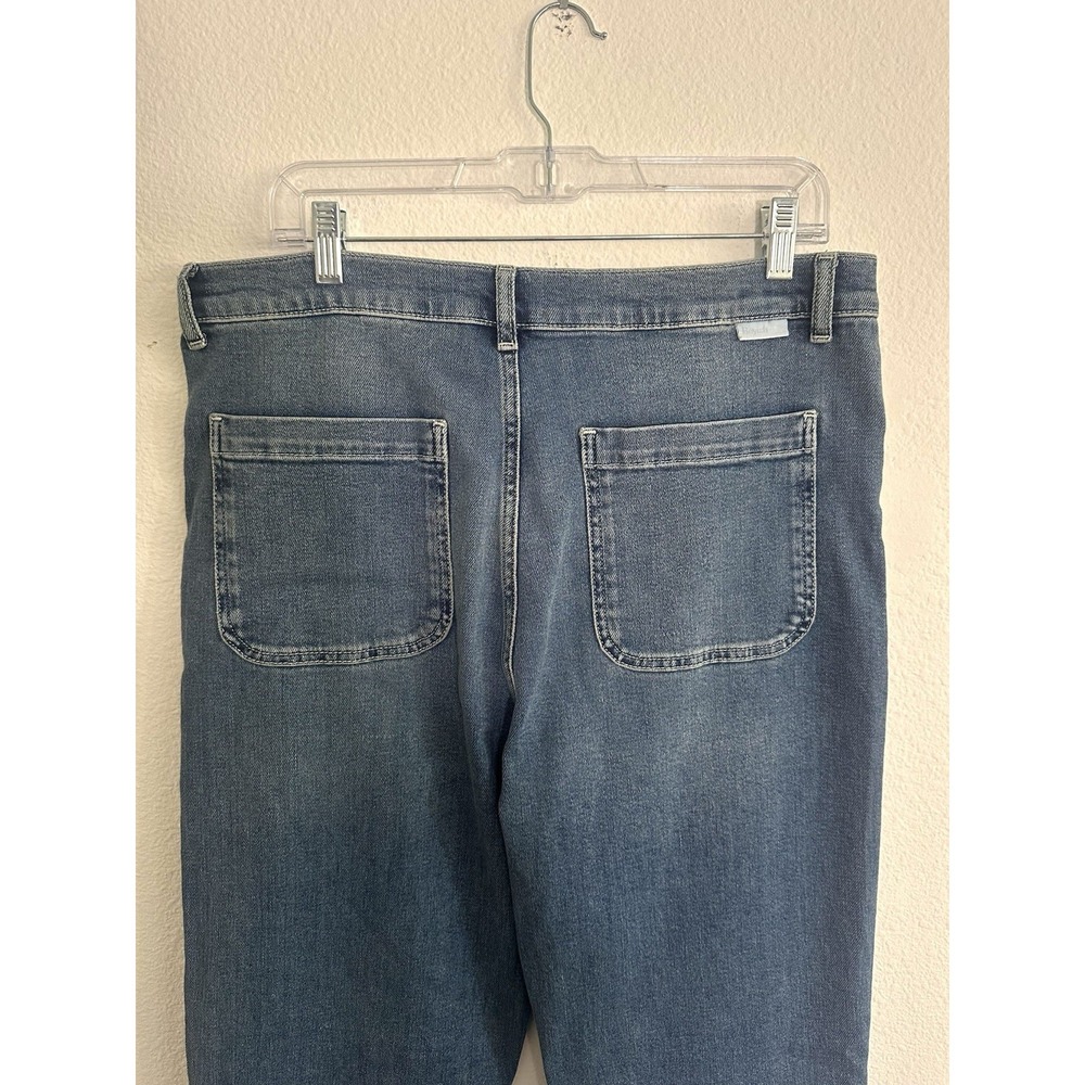 Boyish The Ricky Jeans Sz 31 Flare High Rise Stretch Medium Wash Button‎ Front - Picture 6 of 7